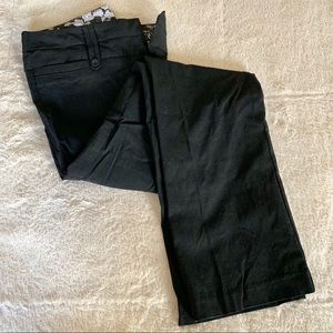 Maurices Black Work Trousers Flair Leg Size 5/6